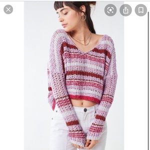 Urban Outfitters Hole-y Striped Sweater